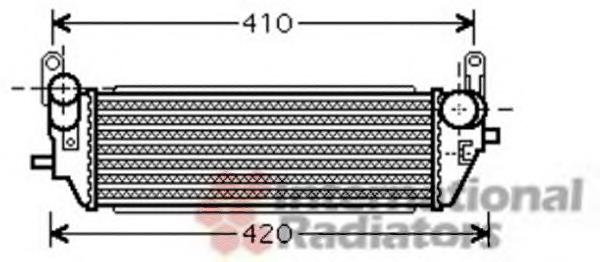 Radiador de intercooler para Honda Civic VII EU, EP, EV