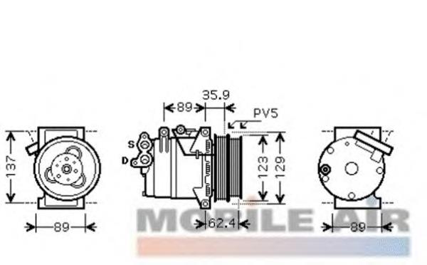 Compressor de aparelho de ar condicionado Ford 1906929 preço, a partir de 296,24 USD