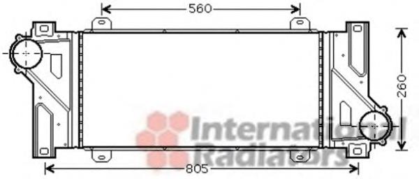 Radiador de intercooler Nissens 96448 preço, a partir de 110,29 USD