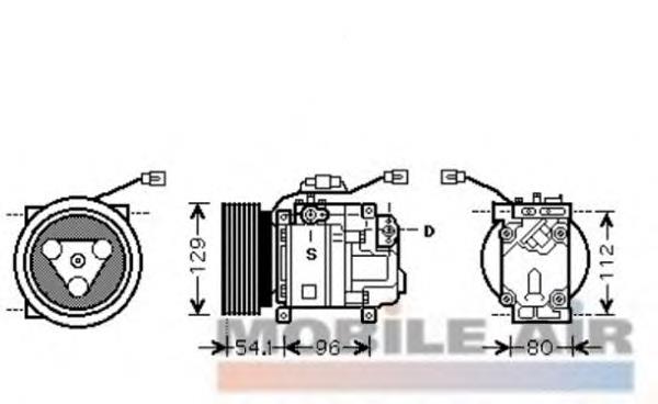 Compre GJ6F61K00A Mazda Compressor de aparelho de ar condicionado