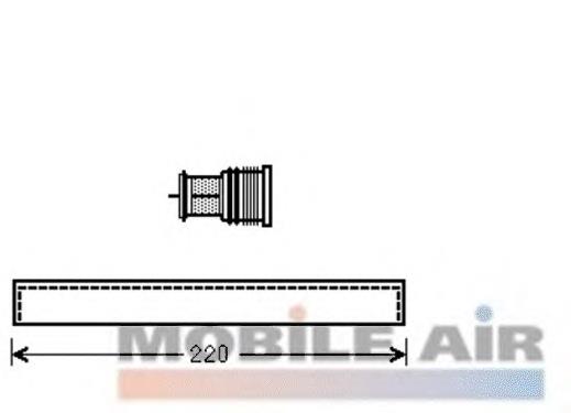Tanque de recepção do secador de aparelho de ar condicionado VAG 5K0298403 preço, a partir de 51,44 USD