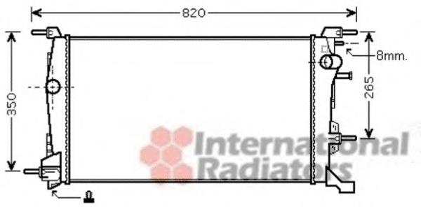 Radiador de esfriamento de motor Renault (RVI) 214761077R preço, a partir de 66,68 USD