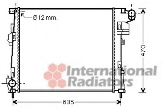 Compre 8MK376759001 HELLA Radiador de esfriamento de motor