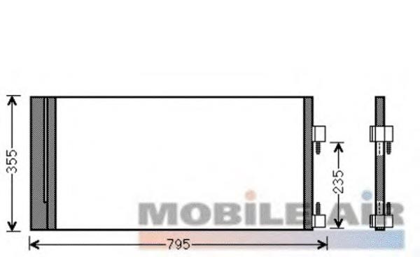 Compre BC847 Magneti Marelli Radiador de aparelho de ar condicionado