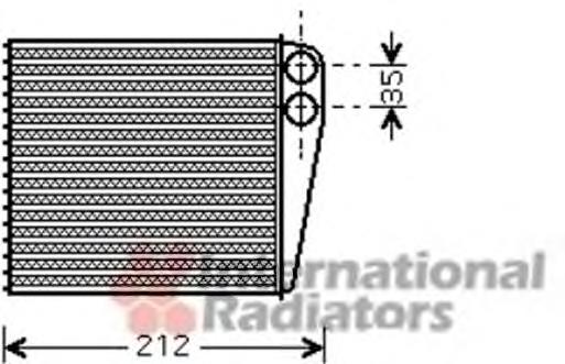 Compre 27140AX70B Nissan/Infiniti Radiador de forno (de aquecedor)