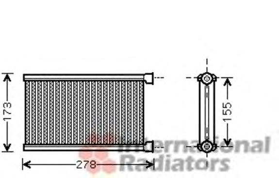 Radiador de forno (de aquecedor) BMW 985474R preço, a partir de 62,99 USD