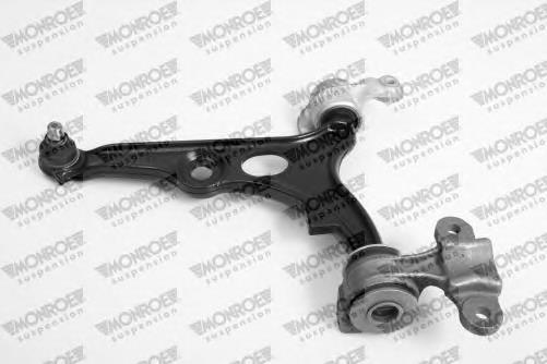 Braço oscilante inferior esquerdo de suspensão dianteira 3520P4 Peugeot/Citroen