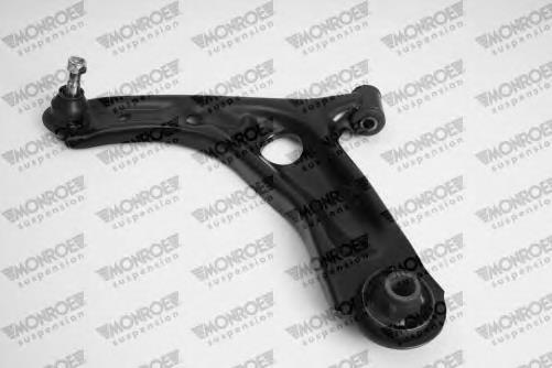 3520Q2 Peugeot/Citroen Braço oscilante inferior esquerdo de suspensão dianteira