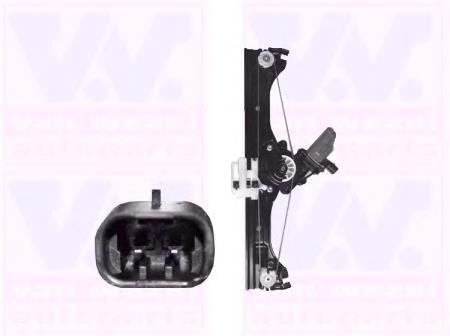 Mecanismo de acionamento de vidro da porta dianteira esquerda VAN Wezel 1604261 preço, a partir de 69,49 USD