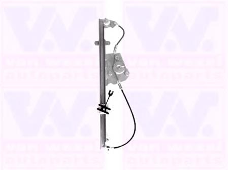 Compre 1689037980 Peugeot/Citroen Mecanismo de acionamento de vidro da porta dianteira esquerda