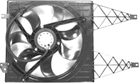 6Q0121207N9B9 VAG Difusor do radiador de aparelho de ar condicionado