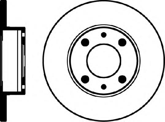 Disco do freio dianteiro Fiat/Alfa/Lancia 0004385812 preço, a partir de 20,87 USD