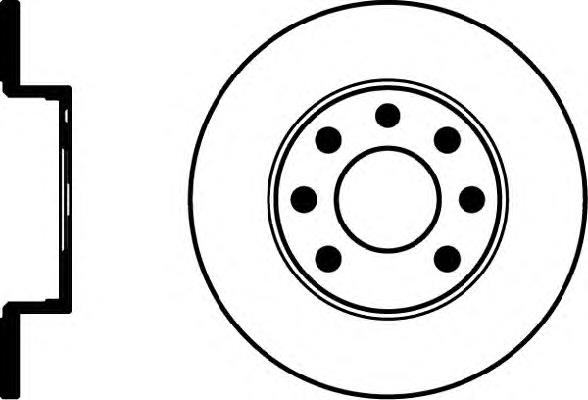 Disco do freio dianteiro Opel 90086193 preço, a partir de 23,21 USD