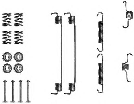 Compre 440264369R Renault (RVI) Kit de montagem das sapatas traseiras de tambor