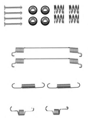 Compre A4514230092 Mercedes Kit de montagem das sapatas traseiras de tambor