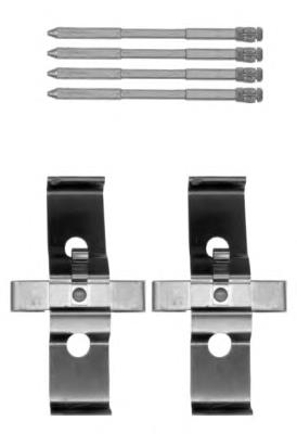 Kit de molas de fixação de sapatas de disco dianteiras VAG 8J0698269