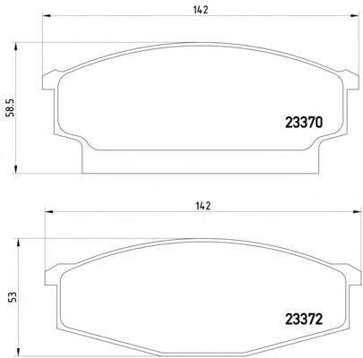 Compre 225600 Road House Sapatas do freio dianteiras de disco