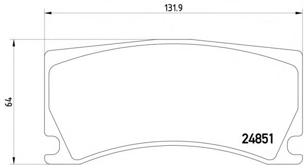 Sapatas do freio traseiras de disco Peugeot/Citroen 1610696480 preço, a partir de 72,64 USD