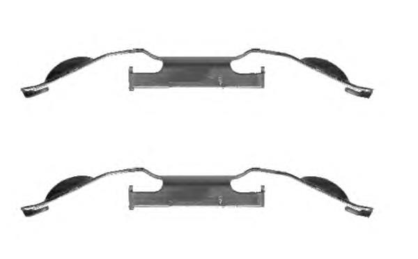 Fechadura de mola de suporte LR002526 Land Rover