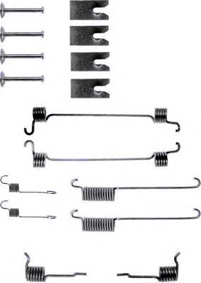 Kit de montagem das sapatas traseiras de tambor Ford 1022351 preço, a partir de 13,77 USD