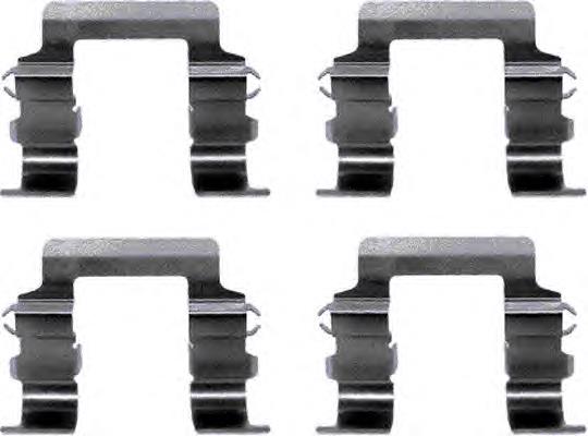Compre MR389601 Mitsubishi Kit de molas de fixação de sapatas de disco dianteiras