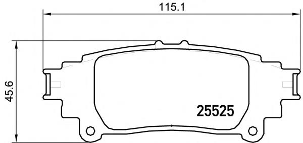  Toyota 044660K010