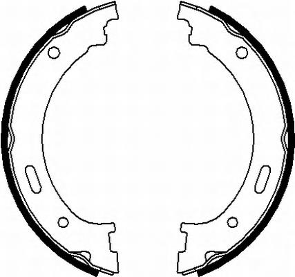 Sapatas do freio de estacionamento Chrysler 5086930AA preço, a partir de 31,59 USD