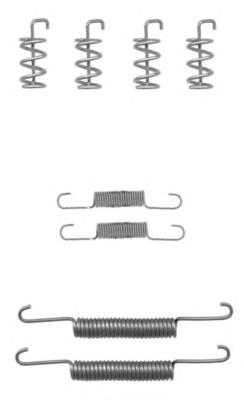 Kit de montagem das sapatas traseiras de tambor Volvo 30648909 preço, a partir de 9,65 USD