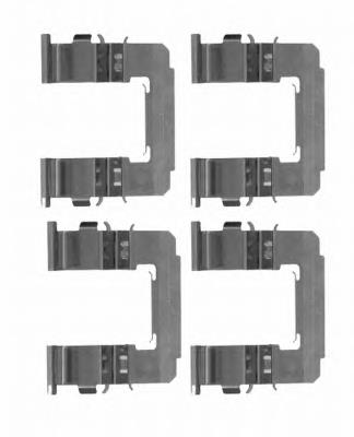 Kit de molas de fixação de sapatas de disco dianteiras Subaru 26232FE001 preço, a partir de 4,62 USD