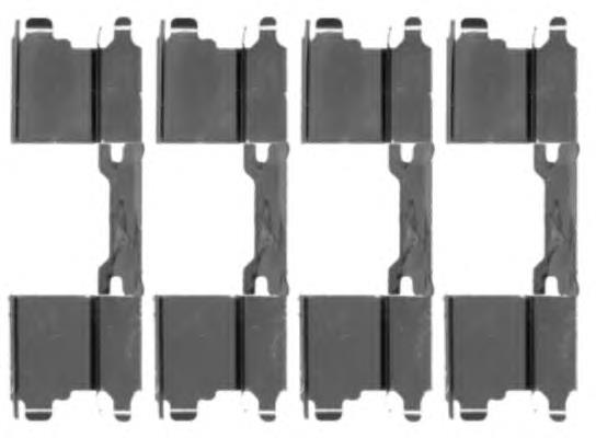 Compre A0014211591 Mercedes Kit de molas de fixação de sapatas de disco dianteiras