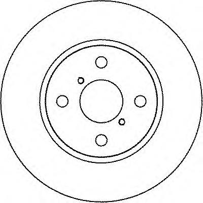 Disco do freio dianteiro 191817 Maxgear