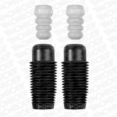 PK122 Monroe Pára-choque (grade de proteção) de amortecedor dianteiro + bota de proteção