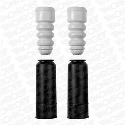 Pára-choque (grade de proteção) de amortecedor traseiro + bota de proteção PK137 Monroe
