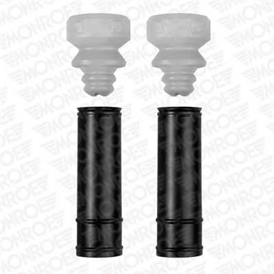 Pára-choque (grade de proteção) de amortecedor traseiro + bota de proteção KTP0900 Japan Parts