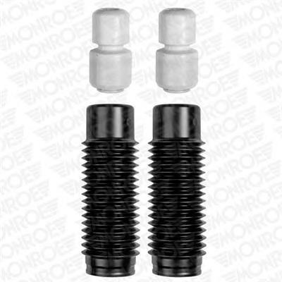 Compre A93018 Magnum Technology Pára-choque (grade de proteção) de amortecedor traseiro + bota de proteção