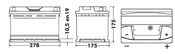 Compre EB712 Exide Bateria recarregável (PILHA)