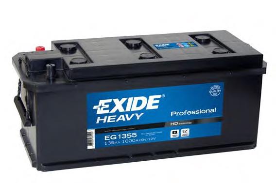 Bateria recarregável (PILHA) Exide EG1355 preço, a partir de 256,38 USD