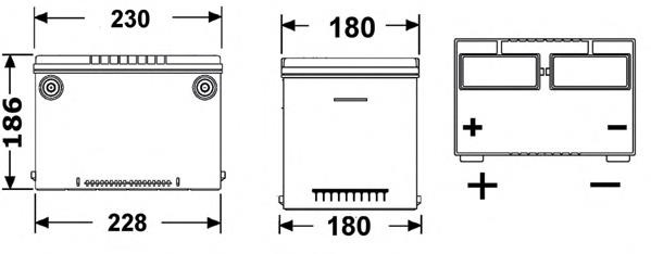 68065529AA Chrysler Bateria recarregável (PILHA)