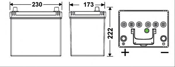 288000J020 Toyota Bateria recarregável (PILHA)