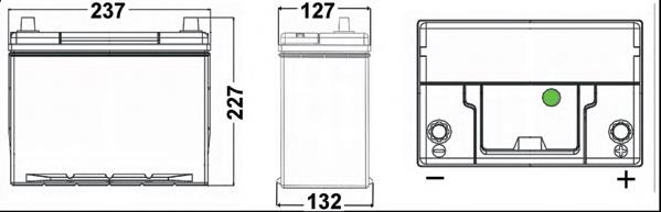EA456 Exide Bateria recarregável (PILHA)