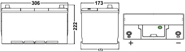 Bateria recarregável (PILHA) General Motors 96627039 preço, a partir de 202,78 USD
