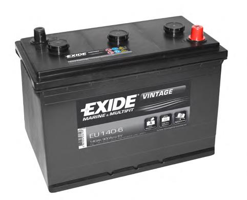 EU1406 Exide Bateria recarregável (PILHA)