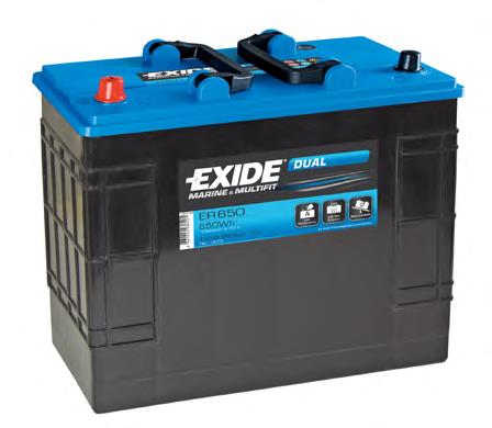 ER600 Exide Bateria recarregável (PILHA)