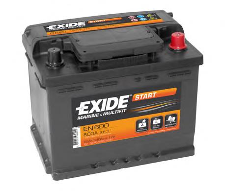 EN600 Exide Bateria recarregável (PILHA)