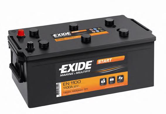 EN1100 Exide Bateria recarregável (PILHA)