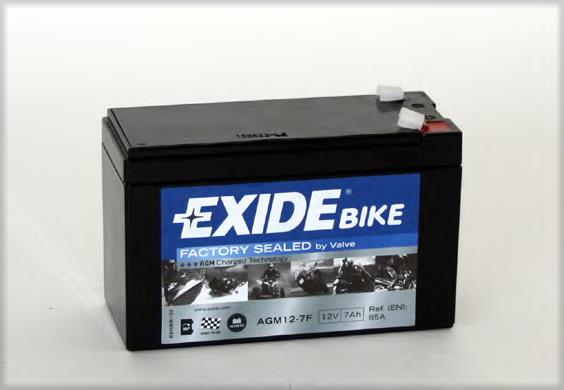 AGM127F Exide Bateria recarregável (PILHA)