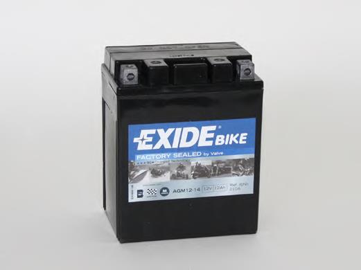YB14LA2 Exide Bateria recarregável (PILHA)