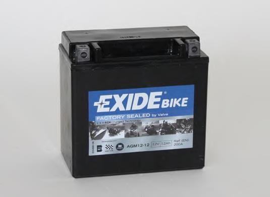 AGM1212 Exide Bateria recarregável (PILHA)