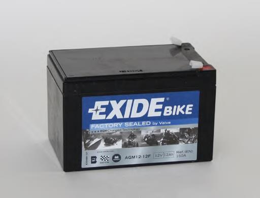 AGM1212F Exide Bateria recarregável (PILHA)