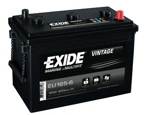 EU1656 Exide Bateria recarregável (PILHA)